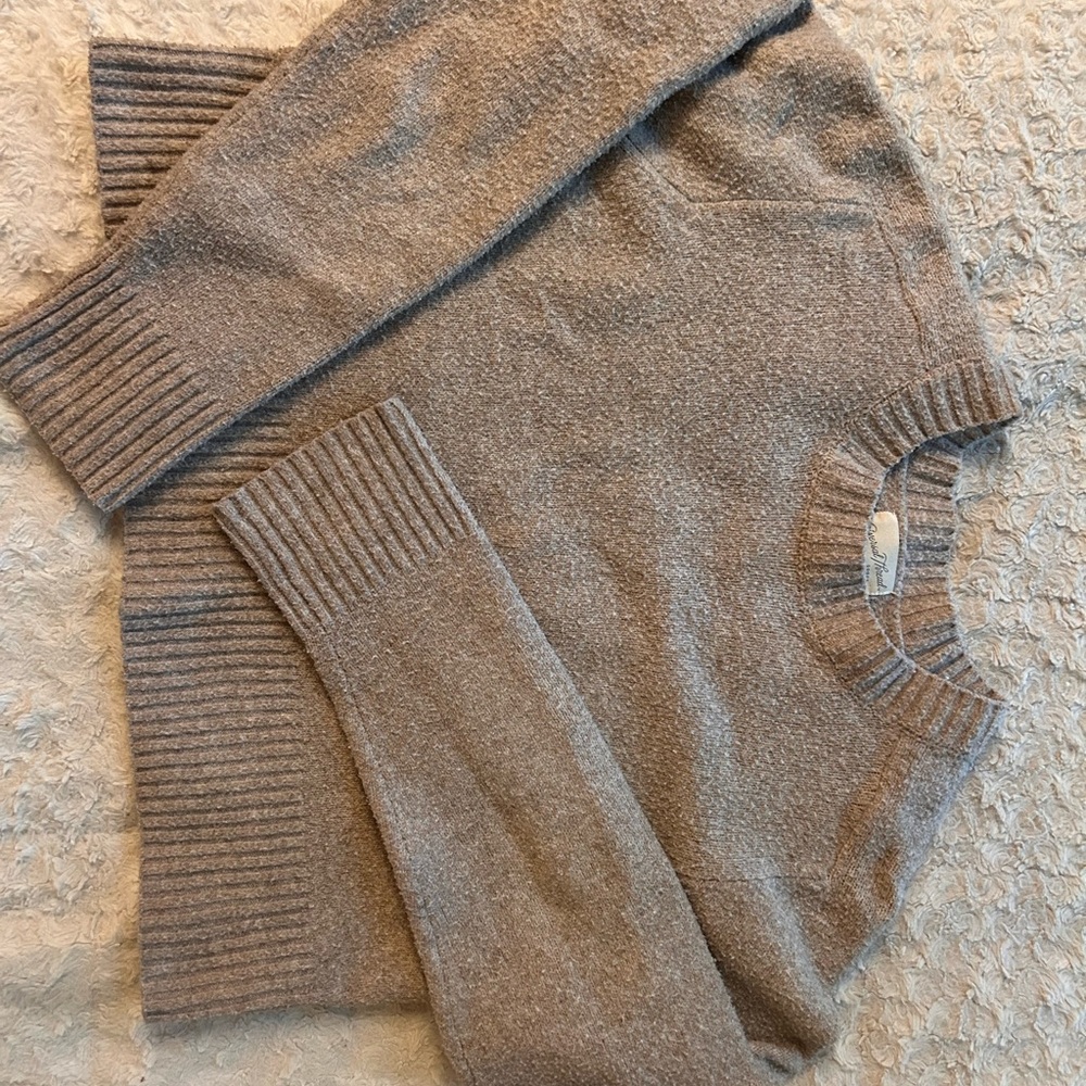 Universal Thread Light Brown Crew Neck Sweater - image 2